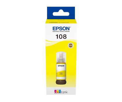 Tusz EPSON 108 EcoTank light yellow 70 ml C13T09C44A